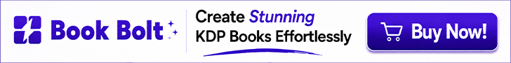 Banner oficial de Book Bolt: herramientas para diseñar libros para Amazon KDP