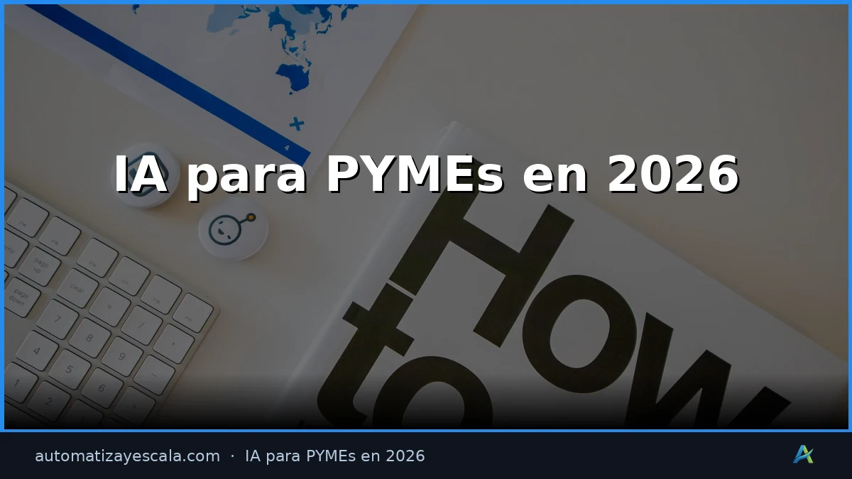Guía Completa de IA para PYMEs en 2026 2026