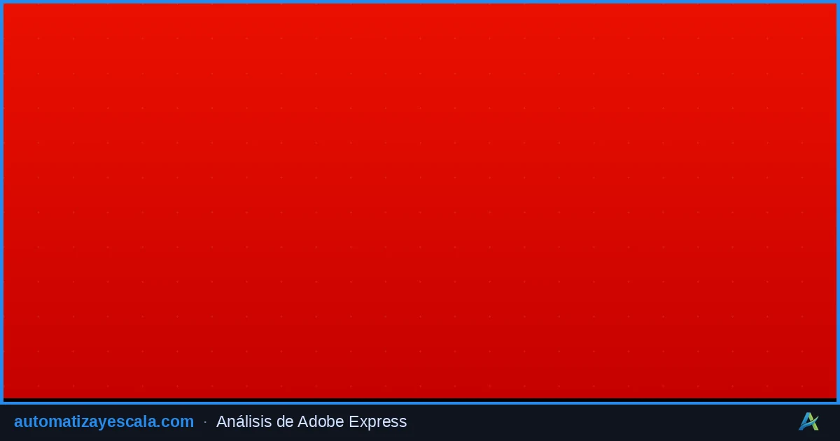 Adobe Express — generación y edición de imágenes con IA
