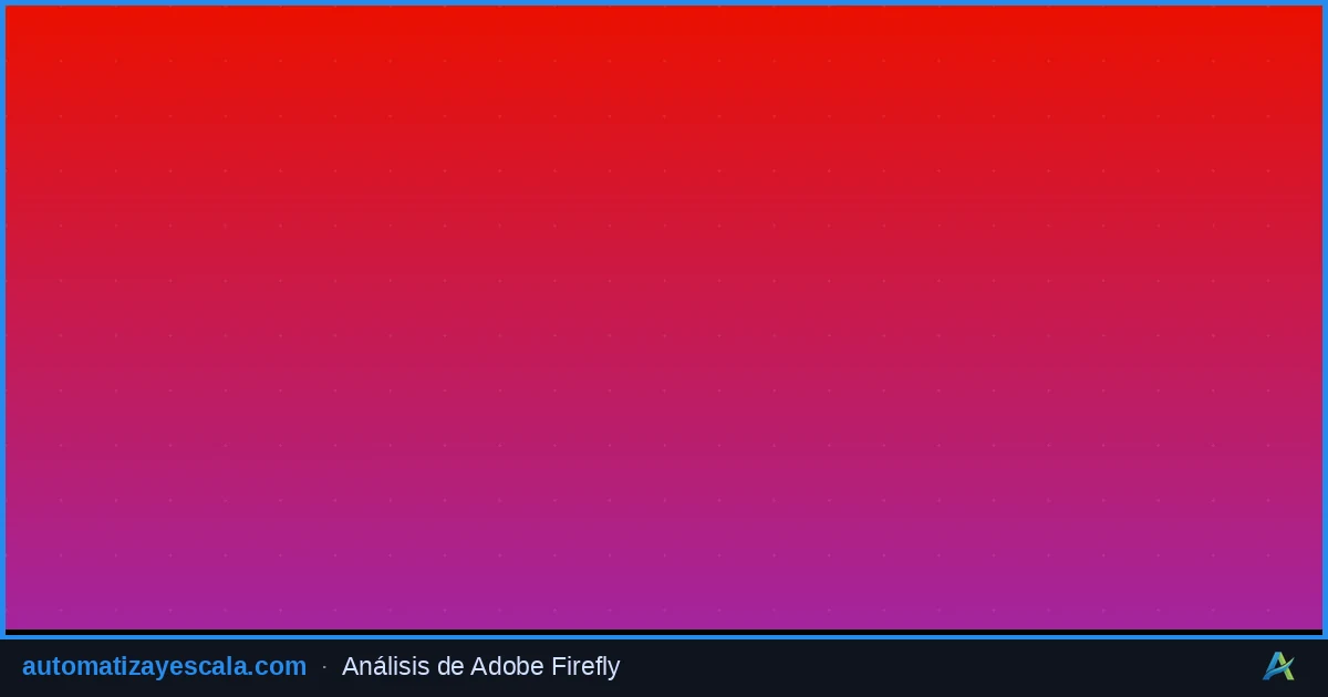 Adobe Firefly — generación y edición de imágenes con IA