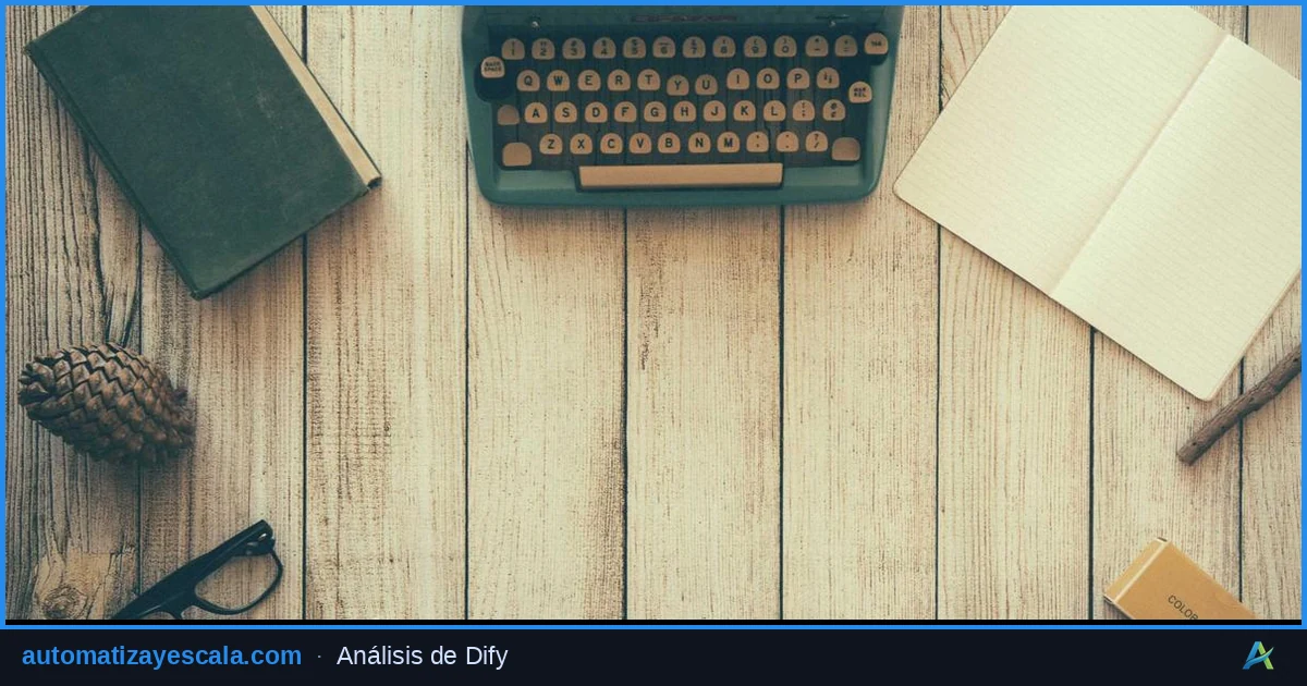 Dify — interfaz del asistente de inteligencia artificial