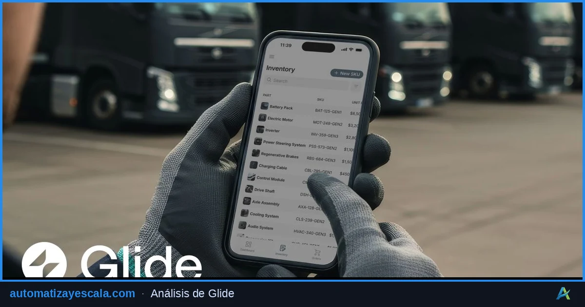 Glide: Apps Móviles Nativas Sin Código — plataforma de desarrollo sin código