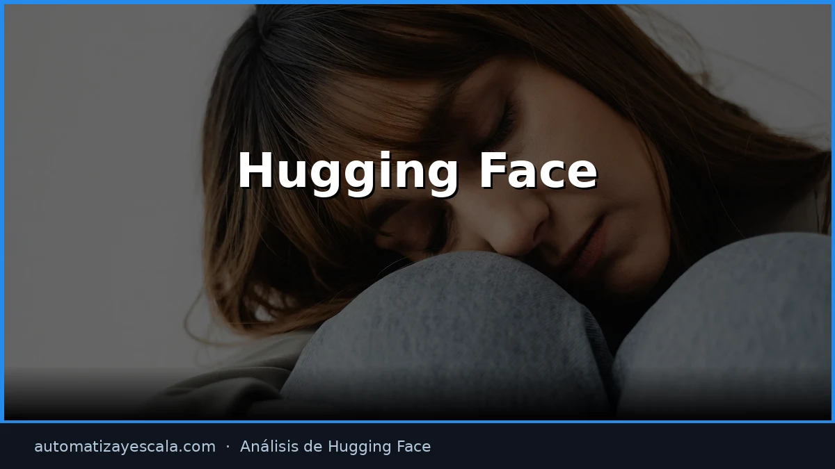 Hugging Face — interfaz y panel de control