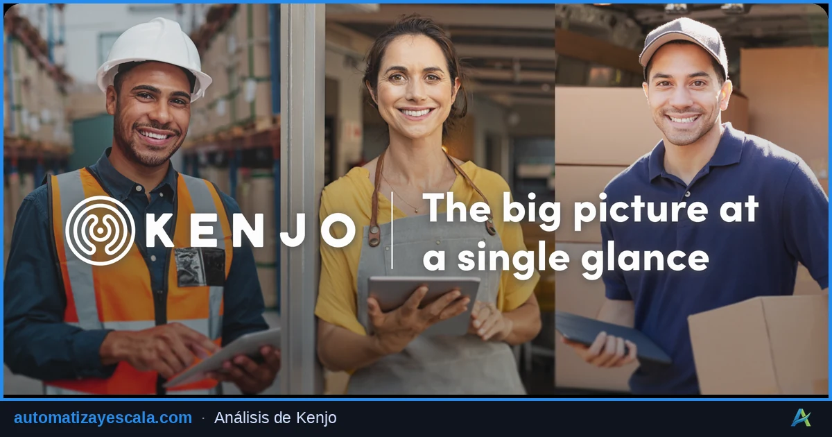 Kenjo — herramienta de productividad y gestión del tiempo