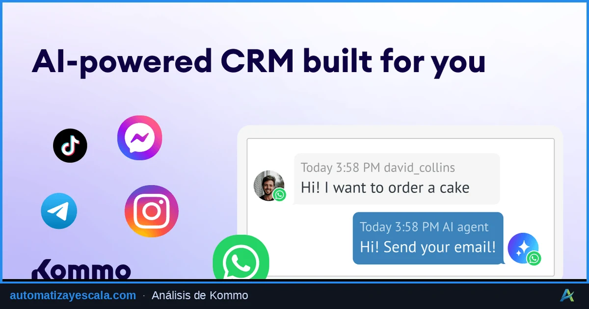 Kommo (antes amoCRM) — CRM y gestión de ventas