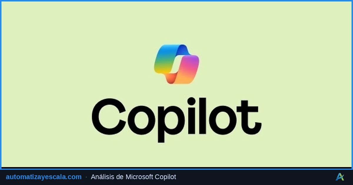 Microsoft Copilot — interfaz del asistente de inteligencia artificial