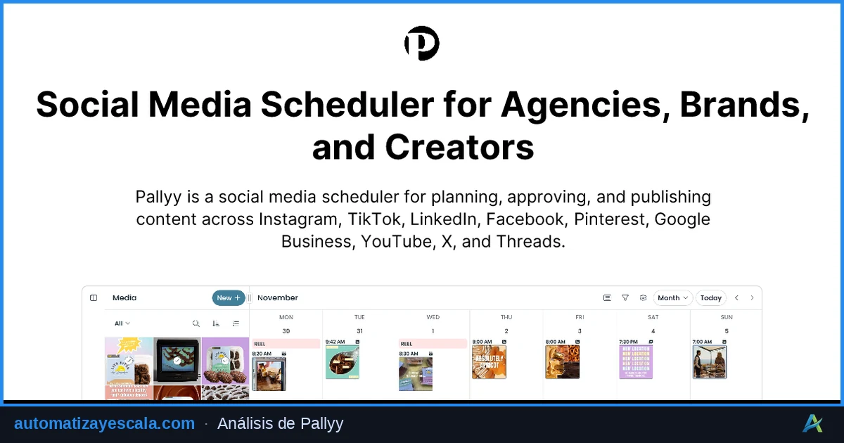 Pallyy — plataforma de marketing y automatización