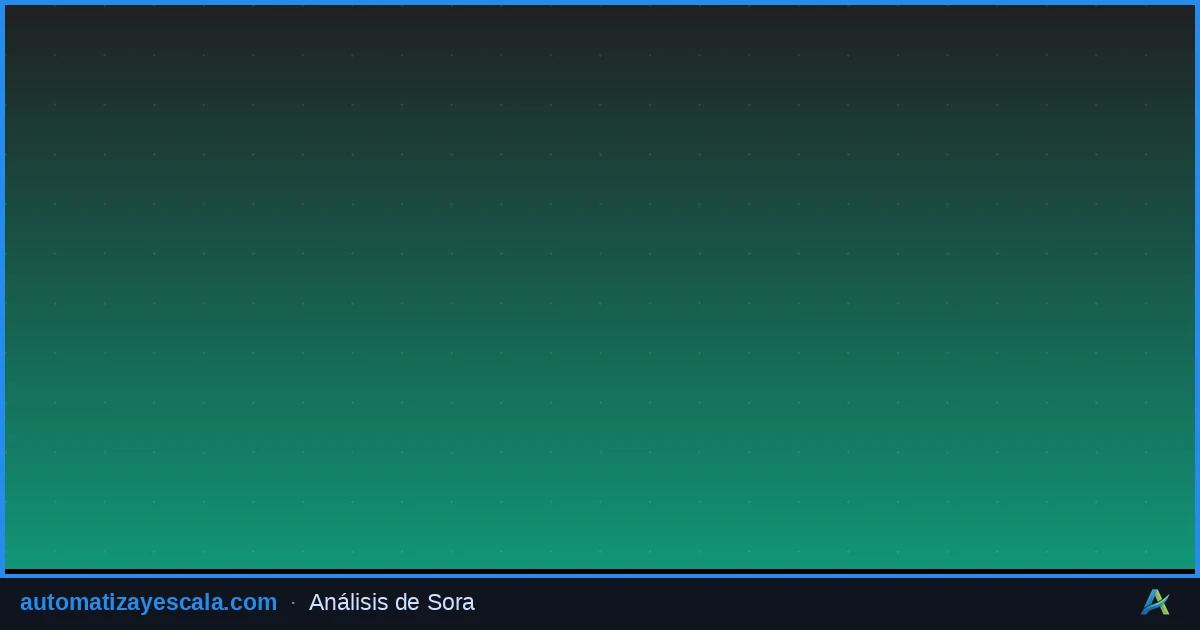 Sora (OpenAI) — generación de vídeo con inteligencia artificial