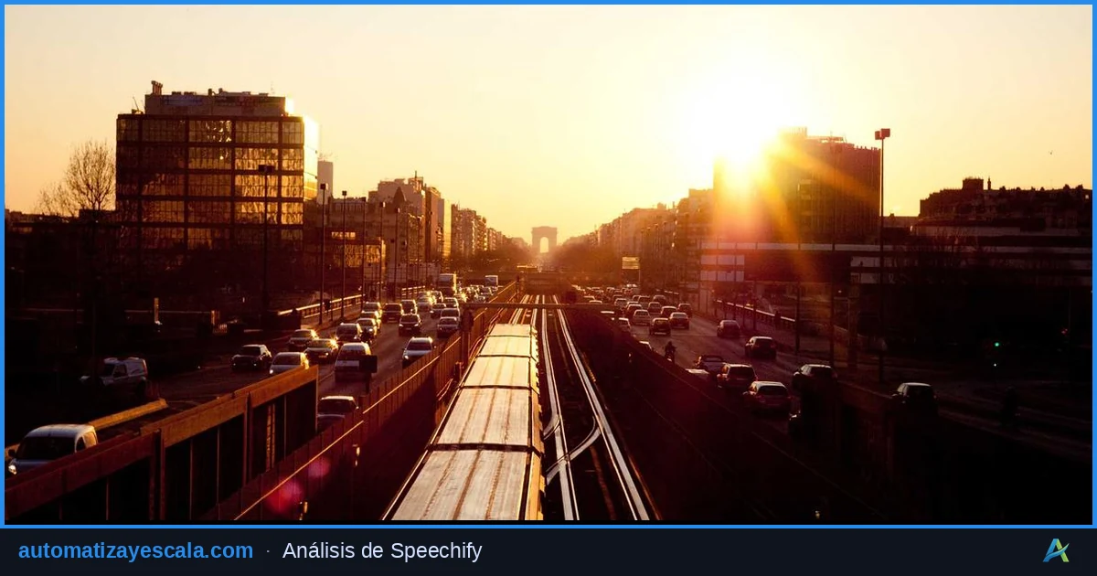 Speechify — síntesis de voz y audio con inteligencia artificial