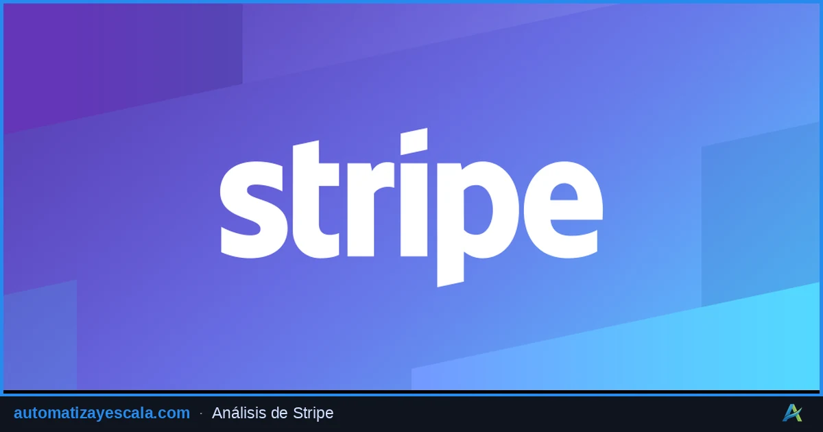 Stripe: La Plataforma de Pagos Online Más Potente — herramienta de automatización e IA