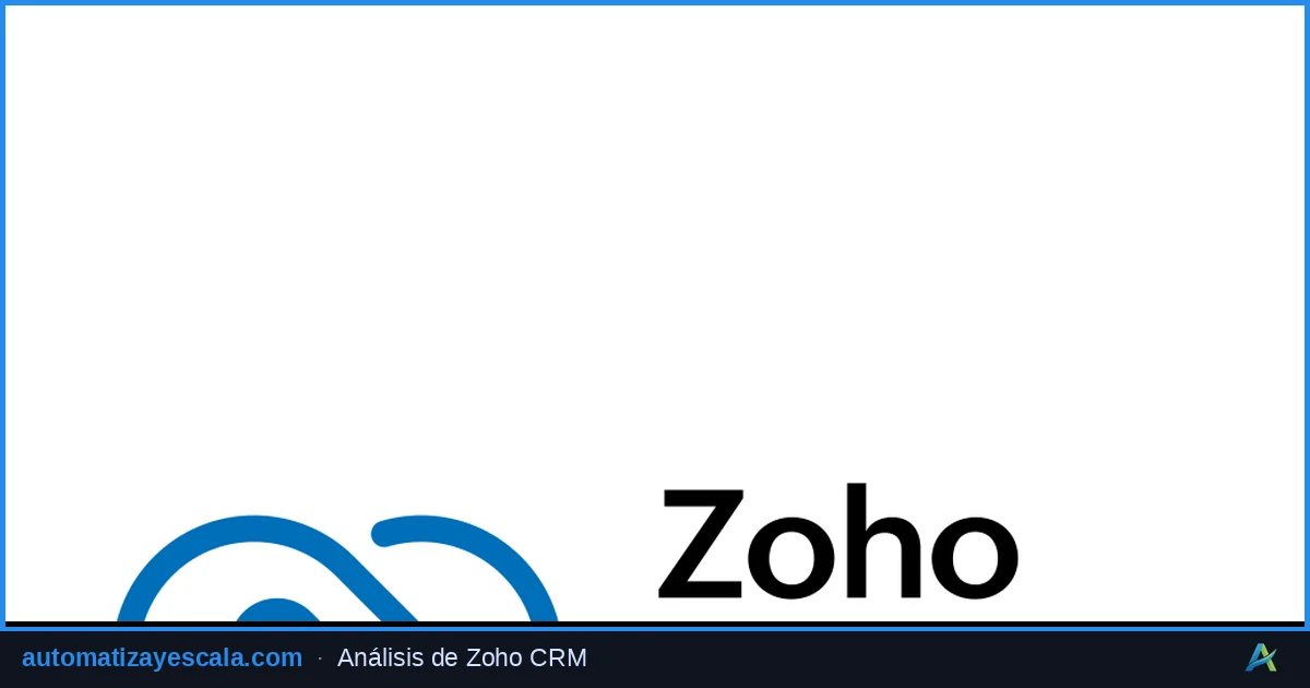 Zoho CRM — CRM y gestión de ventas