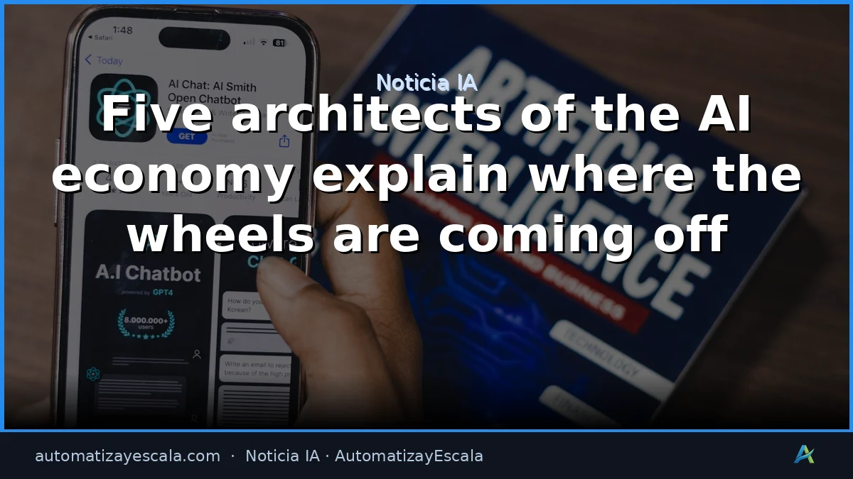 Los arquitectos de la economía IA: dónde están las grietas