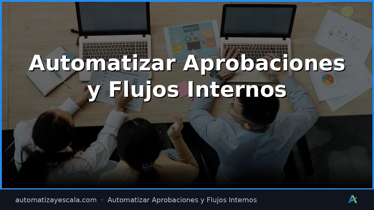 Automatizar Aprobaciones y Flujos Internos con IA y Automatización