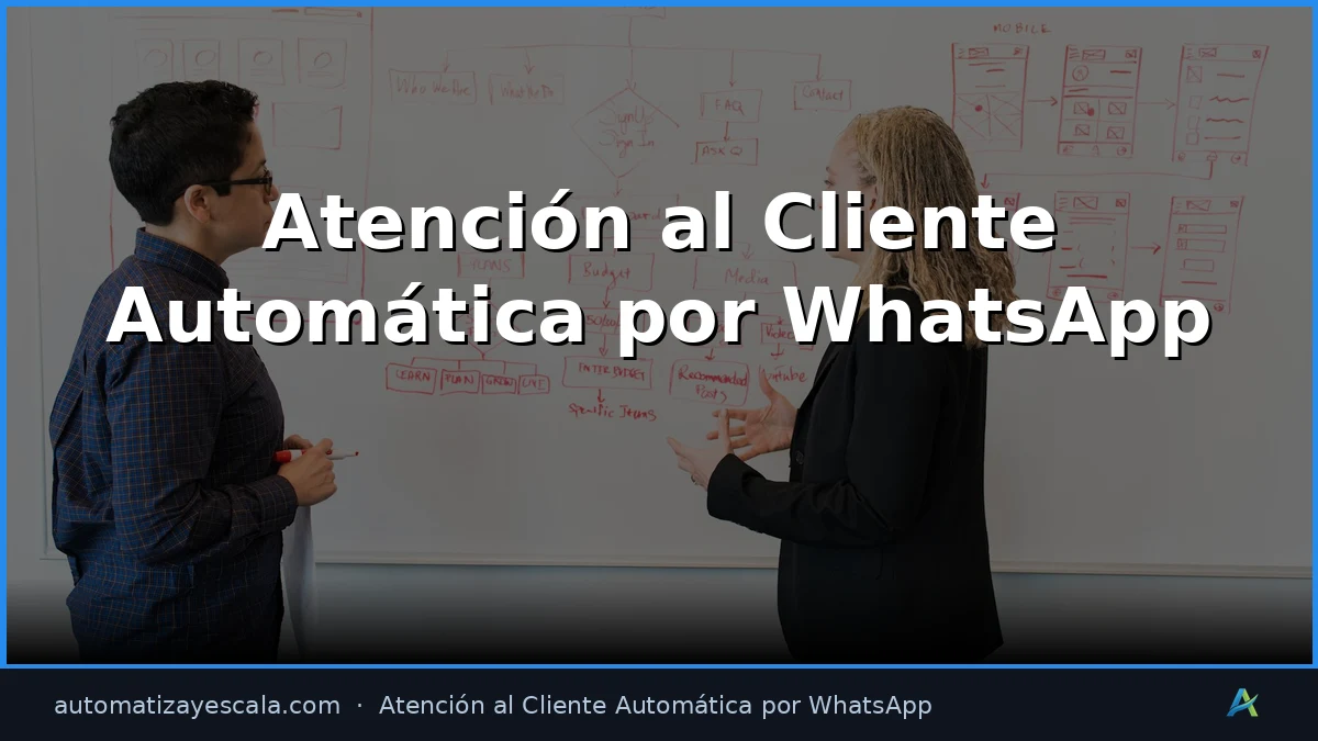 Atención al Cliente Automática por WhatsApp con IA y Automatización
