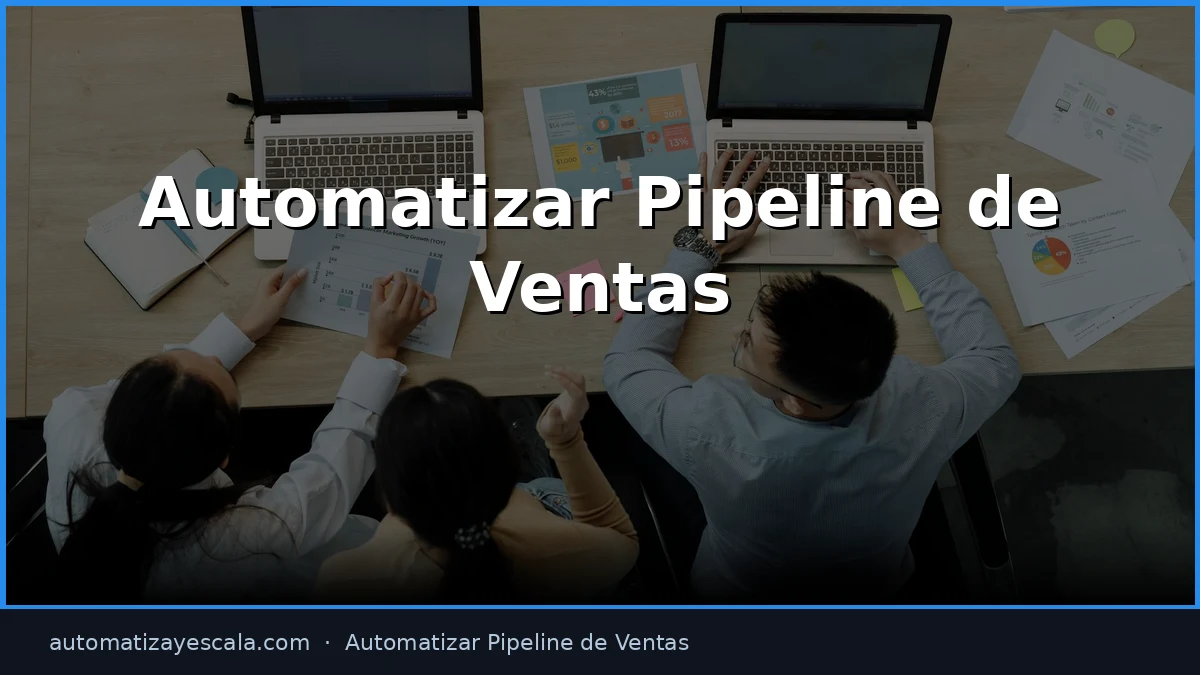 Automatizar Pipeline de Ventas con IA y Automatización