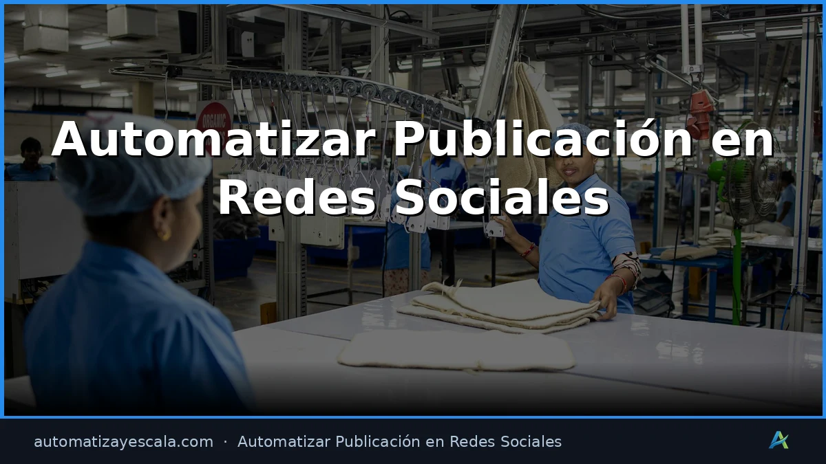 Automatizar Publicación en Redes Sociales con IA y Automatización