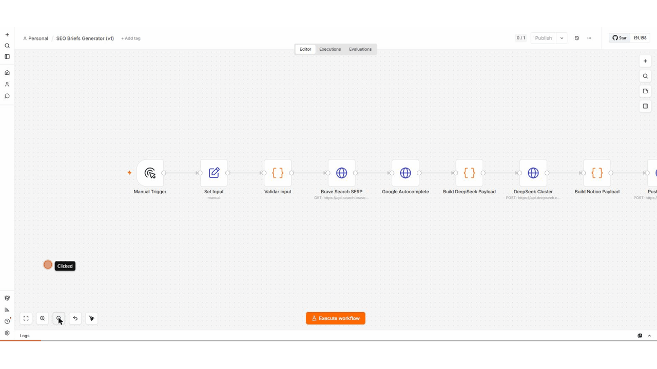 Generador de briefs SEO con IA